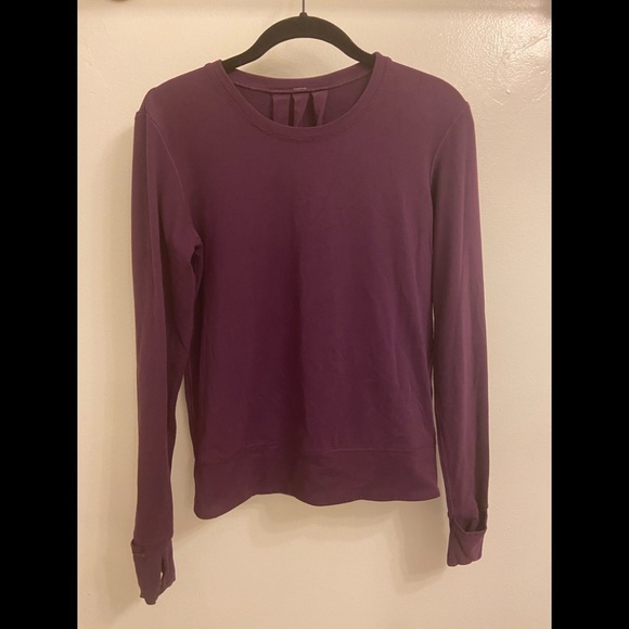 Lululemon Purple Running Pullover size 2 - Picture 1 of 4